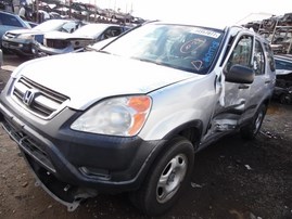 2002 HONDA CR-V LX SILVER 2.4L AT 2WD A17708